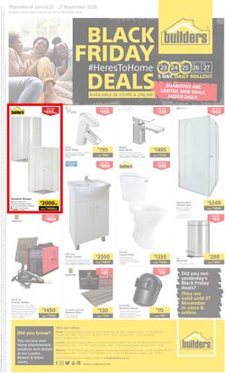 Builders Zambia : Black Friday (25 November - 27 November 2020), page 1