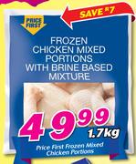 Price First Frozen Mixed Chicken Portions-1.7kg