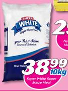 Super White Super Maize Meal-10kg