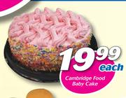 Cambridge Food Baby Cake-Each