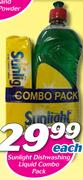 Sunlight Dishwashing Liquid Combo Pack-Each