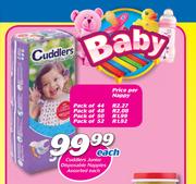 Cudlers Junior Disposable Nappies-Each