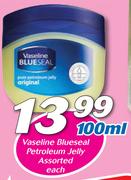 Vaseline Blueseal Petroleum Jelly-100ml Each
