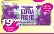 Ultra Fresh 1-Ply Toilet Tissue 10’s