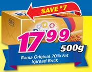 Rama Original 70% Fat Spread Brick-500g