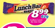 Cadbury Lunch Bar Man Size-62g