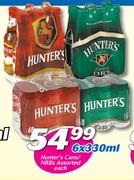 Hunter’s Cans/NRBs-6x330ml Each