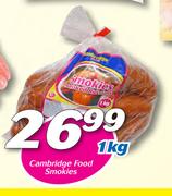Cambridge Food Smokies-Per Kg