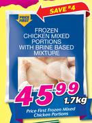 Price First Frozen Mixed Chicken Portions-1.7Kg