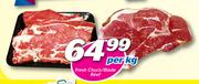Fresh Chuck/Blade Beef-Per Kg