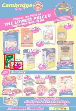 Cambridge Food : Zululand (9 Nov - 21 Nov 2017), page 1