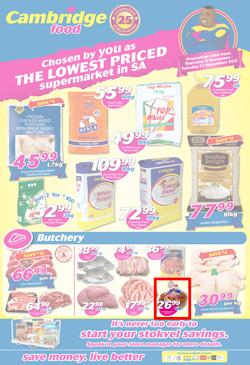 Cambridge Food : Zululand (9 Nov - 21 Nov 2017), page 1