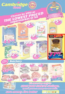 Cambridge Food : Zululand (9 Nov - 21 Nov 2017), page 1