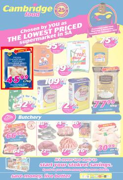 Cambridge Food : Zululand (9 Nov - 21 Nov 2017), page 1