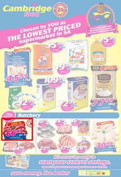 Cambridge Food : Zululand (9 Nov - 21 Nov 2017), page 1