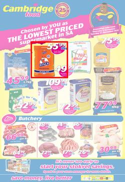 Cambridge Food : Zululand (9 Nov - 21 Nov 2017), page 1