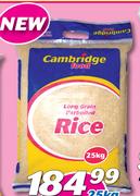 Cambridge Food Rice-10Kg