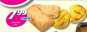 Assorted Pies-Each