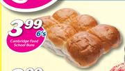 Cambridge Food School Buns-6's