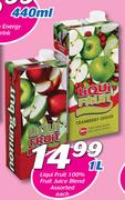 Liqui Fruit 100% Fruit Juice Blend Assorted-1Ltr Each