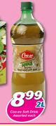 Coo-ee Soft Drink Assorted-2Ltr Each