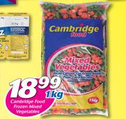 Cambridge Food Frozen Mixed Vegetables-1Kg