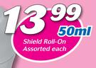 Shield Roll-On-50ml Each