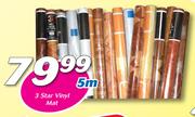 3 Star Vinyl Mat 5m