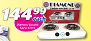 Diamond Double Spiral Stove-Each