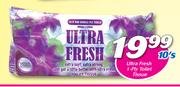 Ultra Fresh 1-Ply Toilet Tissue 10’s