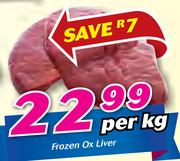 Frozen Ox Liver-Per Kg