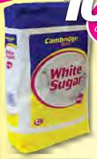 Cambridge Food White Sugar-10Kg