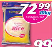 Cambridge Food Rice-10Kg