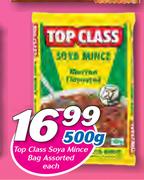 Top Class Soya Mince Bag Assorted-500g Each