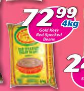 Gold Keys Red Speckled Beans-4Kg