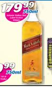 Johnnie Walker Red Label Scotch Whisky-750ml