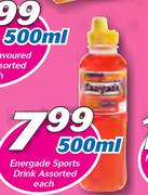 Energade Sports Drink Assorted-500ml Each