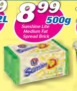 Sunshine L Medium Fat Spread Brick-500g