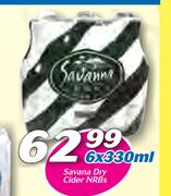 Savana Dry Cider NRBs-6 x 330ml