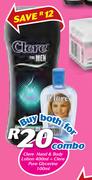 Clere Hand & Body Lotion-400ml + Clere Pure Glycerine-100ml Combo