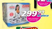 Alpha Aluminium Cookware Set-10 Piece