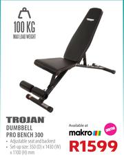 Special GAME Trojan Dumbbell Pro Bench 300 m.guzzle .za
