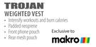 [MAKRO]-Trojan Weighted Vest 10kg