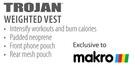 [MAKRO]-Trojan Weighted Vest 5kg