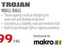 [MAKRO]-Trojan Wall Ball 6.35Kg