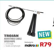 [MAKRO]-Trojan Adjustable Cable Speed Rope