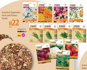 [MAKRO]- Garden Master Assorted Vegetable Herb & Flower Seeds-Each