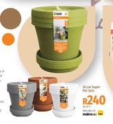 [BUILDERS]- Garden Master 30cm Super Pot Sets-Set Of 3