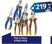Ingco Plier 3 Piece 47992/31638