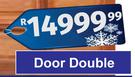 Wooden Garage Double Door 32338/42